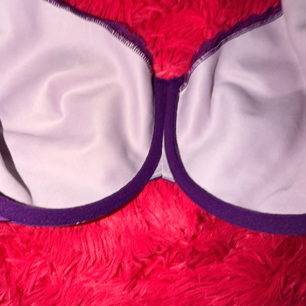 Soma Purple Enticing Lift Balconet Underwire Back Closure Floral Bra - Picture 6 of 9